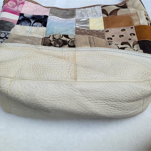 Coach Patchwork Leather Tote - Picture 9 of 12